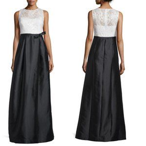 $600 NWT‎ Teri Jon Empire Waist Formal Ball Gown 2 XS